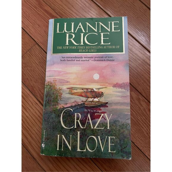 Luanne Rice Crazy in Love Paperback Romance Fiction Novel Book - Picture 1 of 4